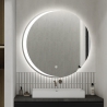 Ronde anti-condens badkamerspiegel met verlichting 70 cm Skeri XL Kortingen