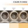 Ronde anti-condens badkamerspiegel met verlichting 70 cm Skeri XL Catalogus