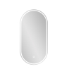 Ovale anti-condens design badkamerspiegel met verlichting Refur XL Verkoop