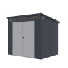 Casetta box outils de jardin en polypropylène 238x191x215cm Bolsena Vente