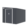 Cabane en métal pour jardin porte outils 214x257x193cm Ostuni Vente