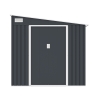 Cabane en métal pour jardin porte outils 214x257x193cm Ostuni Remises