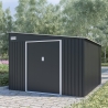 Casetta van metaal voor tuin gereedschap 279x321x203cm Maratea Aanbieding