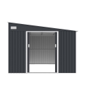 Cabane de jardin en métal abri à outils 279x321x203cm Maratea Réductions