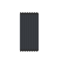 Metalen houtopslag overkapping voor buiten 110x52x110 cm Livigno Aanbod