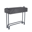 Houtopslag voor buiten met beschermhoes 125x24x120 cm Sestriere Korting