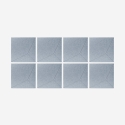 8 panneaux insonorisants décoratifs gris 60x60cm Klank-G Vente