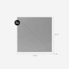 8 panneaux décoratifs insonorisants 60x60 gris design Toon-G Catalogue