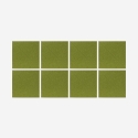 8 panneaux insonorisants verts 60x60cm décoratifs mur Toon-V Vente