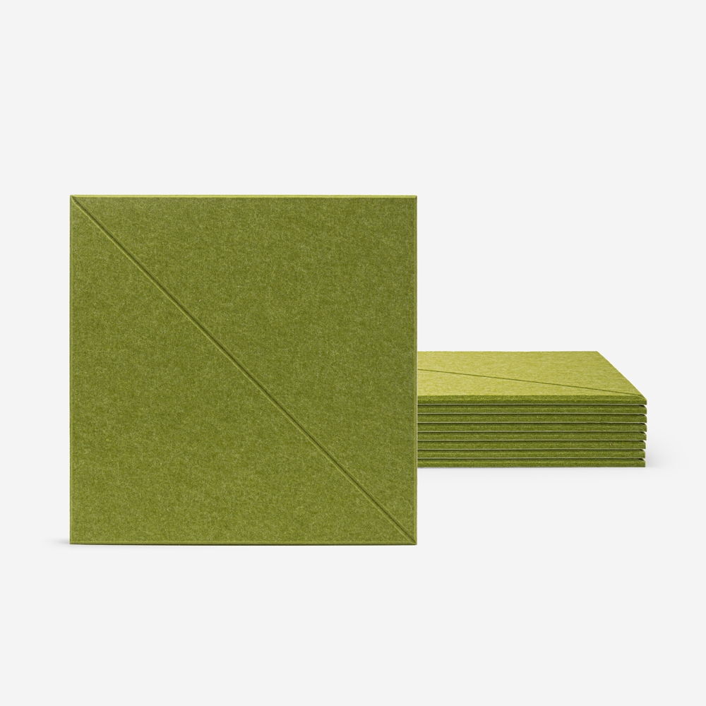 8 panneaux insonorisants verts 60x60cm décoratifs mur Toon-V Promotion 8 panneaux insonorisants verts 60x60cm décoratifs mur Toon-V Promotion