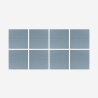 8 panneaux insonorisants design 60x60 décoratifs bleu Zarbi-A Vente