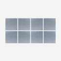 8 panneaux insonorisants décoratifs 60x60 gris Zarbi-G Vente