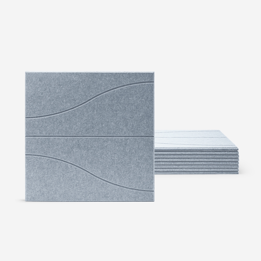 8 panneaux insonorisants décoratifs 60x60 gris Zarbi-G Promotion 8 panneaux insonorisants décoratifs 60x60 gris Zarbi-G Promotion
