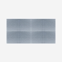 8 panneaux insonorisants décoratifs 60x60 gris Zarbi-G Remises