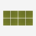 8 panneaux décoratifs insonorisants verts design 60x60 Zarbi-V Vente