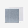8 panneaux insonorisants 60x60 décoratifs géométriques gris Didi-G Offre