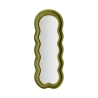 Miroir mural ou sur pied design ondulé en velours 60x160cm Miki Catalogue