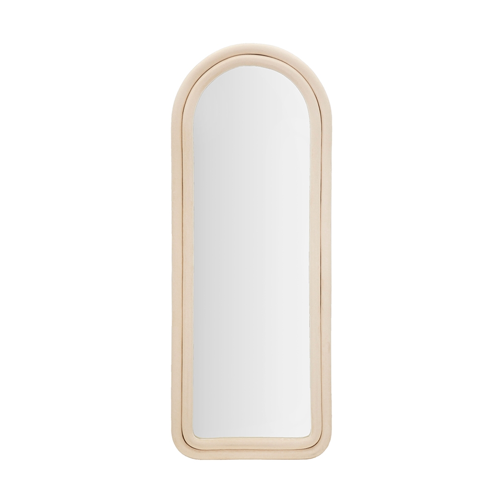 Cloe Fluwelen Boogspiegel voor Muur of Vloer 60x160cm Aanbieding Cloe Fluwelen Boogspiegel voor Muur of Vloer 60x160cm Aanbieding