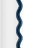 Design spiegel voor muur of vloer met golvend fluweel, 60x160cm Emily Model