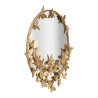 Miroir rond mural doré avec papillons décoration 74cm Butterfly S Offre