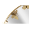 Miroir rond mural doré avec papillons décoration 74cm Butterfly S Réductions