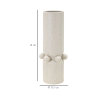 Moderne keramische vaas met matte afwerking Bubbles Catalogus