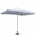 Parasol de jardin droit rectangulaire 3x2 en aluminium bar hôtel Eden Catalogue