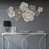3D Wanddecoratie van metaal met natuurlijk motief Lory Verkoop