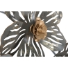 3D Wanddecoratie van metaal met natuurlijk motief Lory Korting