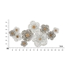 3D Wanddecoratie van metaal met natuurlijk motief Lory Catalogus
