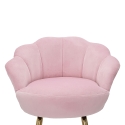Tabouret de bar cuisine dossier fleur pieds dorés h90cm Vienna 