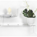 Transparante plexiglas plank met modern design VA-ET-VIENT 1 Verkoop