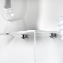 Transparante plexiglas wandplank met modern design VA-ET-VIENT 2 Kortingen