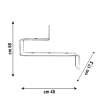 Transparante plexiglas plank met modern design VA-ET-VIENT 1 Karakteristieken