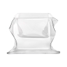 Drappeggi design salontafel vierkant laag van plexiglas Korting