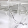 Drappeggi design salontafel vierkant laag van plexiglas Kortingen
