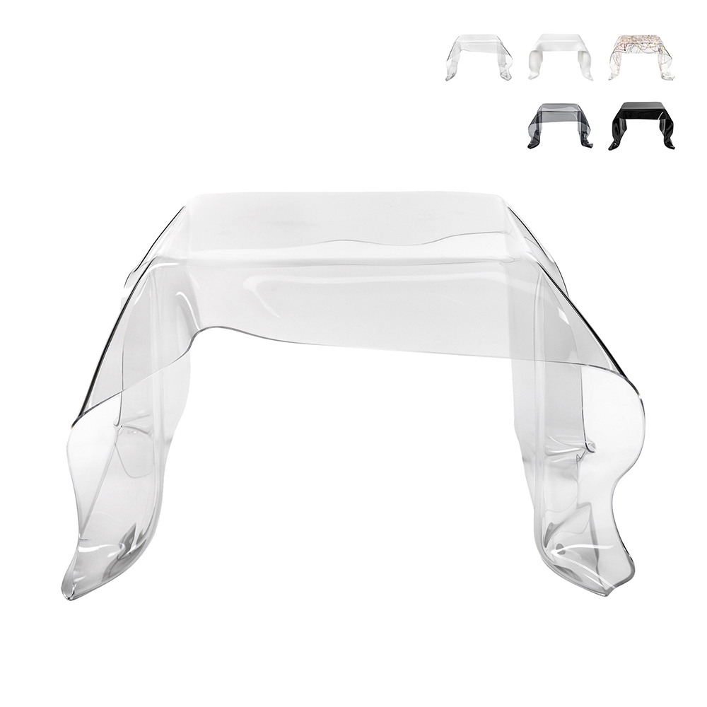 Table basse carrée de salon design en plexiglas Drappeggi Promotion Table basse carrée de salon design en plexiglas Drappeggi Promotion