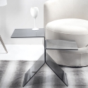 Table basse design en plexiglas transparent Bangles Vente