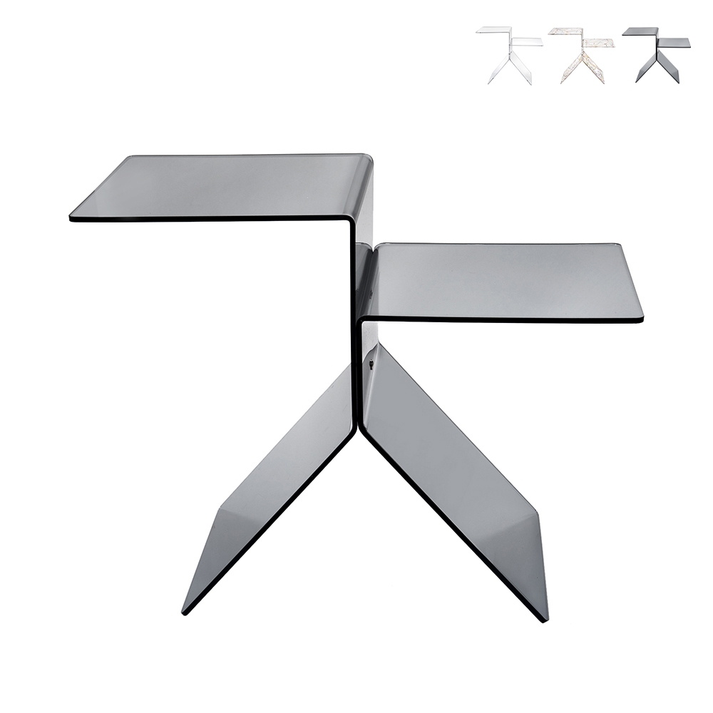 Design salontafel van transparant plexiglas Bangles Aanbieding