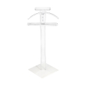 Serviteur muet porte-manteaux en plexiglas transparent design Bernardo Remises