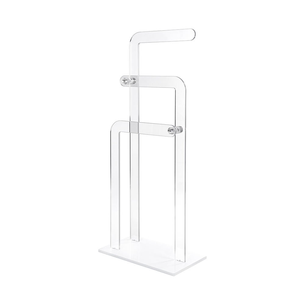 Servomuto porte-serviettes moderne en plexiglas transparent Shubi Promotion
