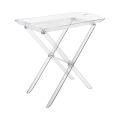 Table pliante transparente avec plateau de service Grand Plié Promotion