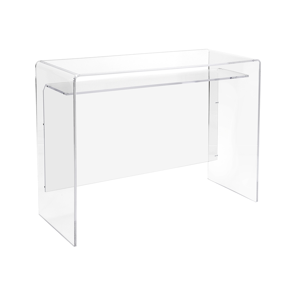 Moremore 18 - Transparante design bureautafel van plexiglas Aanbieding Moremore 18 - Transparante design bureautafel van plexiglas Aanbieding