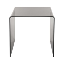 Table basse moderne en plexiglas transparent 50x40x50cm 80'S Big Offre