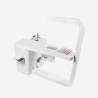 Table manucure professionnelle avec aspirateur et lumière LED Quasar Réductions