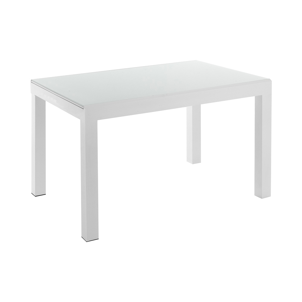 Table extensible en verre 120-350x83cm pour salle à manger cuisine Far Promotion Table extensible en verre 120-350x83cm pour salle à manger cuisine Far Promotion
