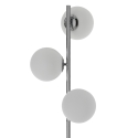 Moderne vloerlamp met 3 verstelbare lampenkappen h160 cm Roebuck Aanbod