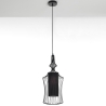 Lustre suspension moderne en métal avec câble réglable Ø29cm Venus A Offre