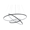 LED Hanglamp met Gevlochten Ringen Ø80 cm Kering Aanbieding