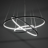 LED Hanglamp met Gevlochten Ringen Ø80 cm Kering Verkoop